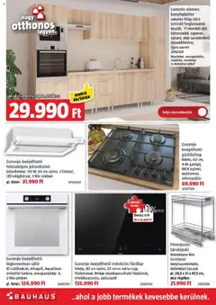 Bauhaus akciós ujság - amely érvényes a következő dátumtól: 04.09.2025 | Oldal: 21 | Termékek: Sütő, Főzőlap, Konyhabútor, Indukciós főzőlap
