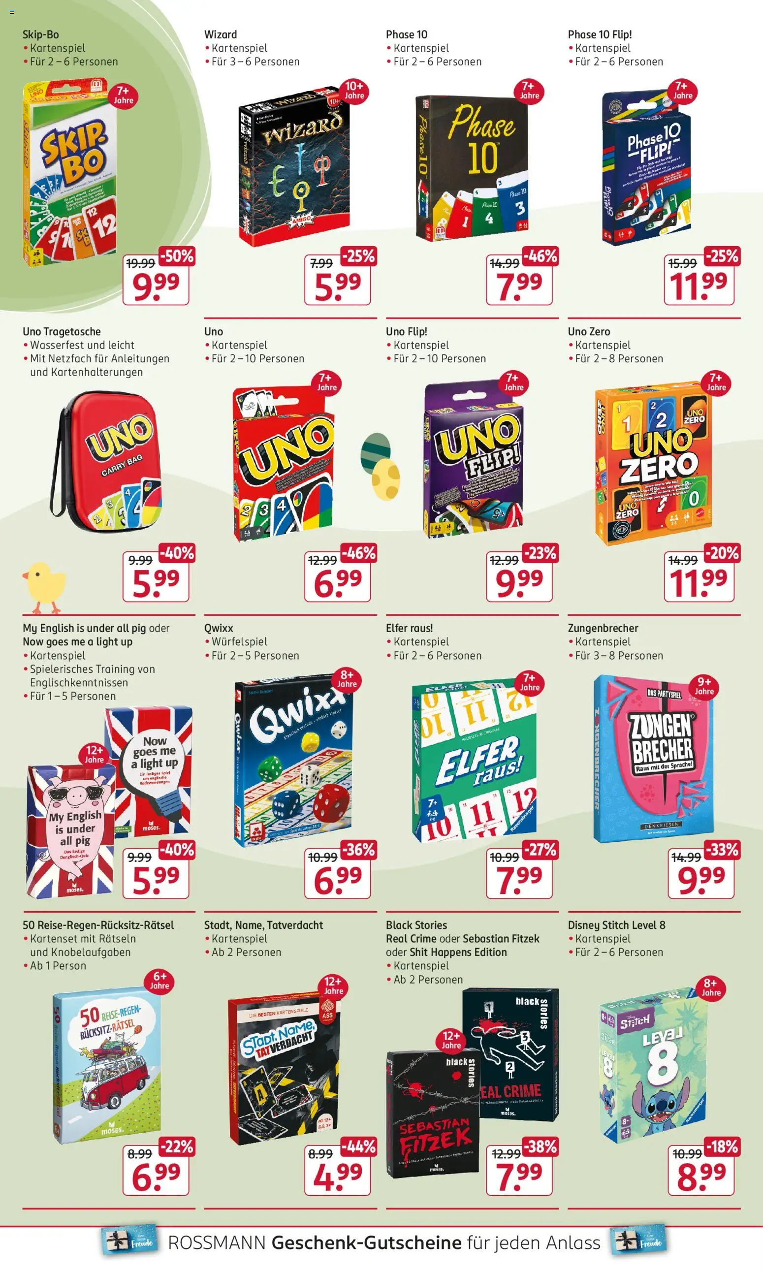 Rossmann Spiel & Spaß Angebote – gültig ab 23.03.2026 | Seite: 6 | Produkte: Spiel
