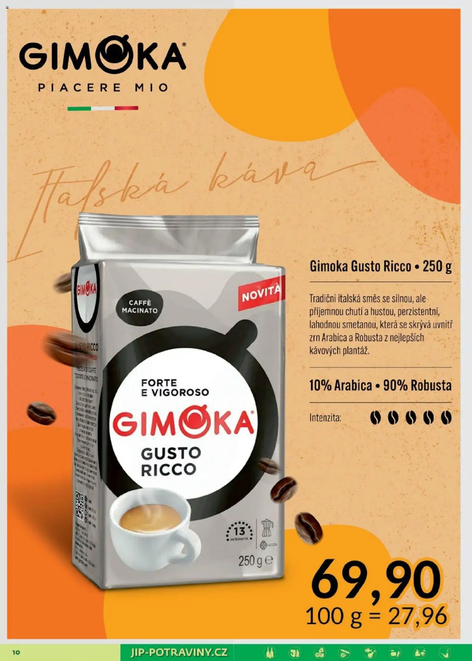 Jip leták od 25.03.2026 | Strana: 10 | Produkty: Káva