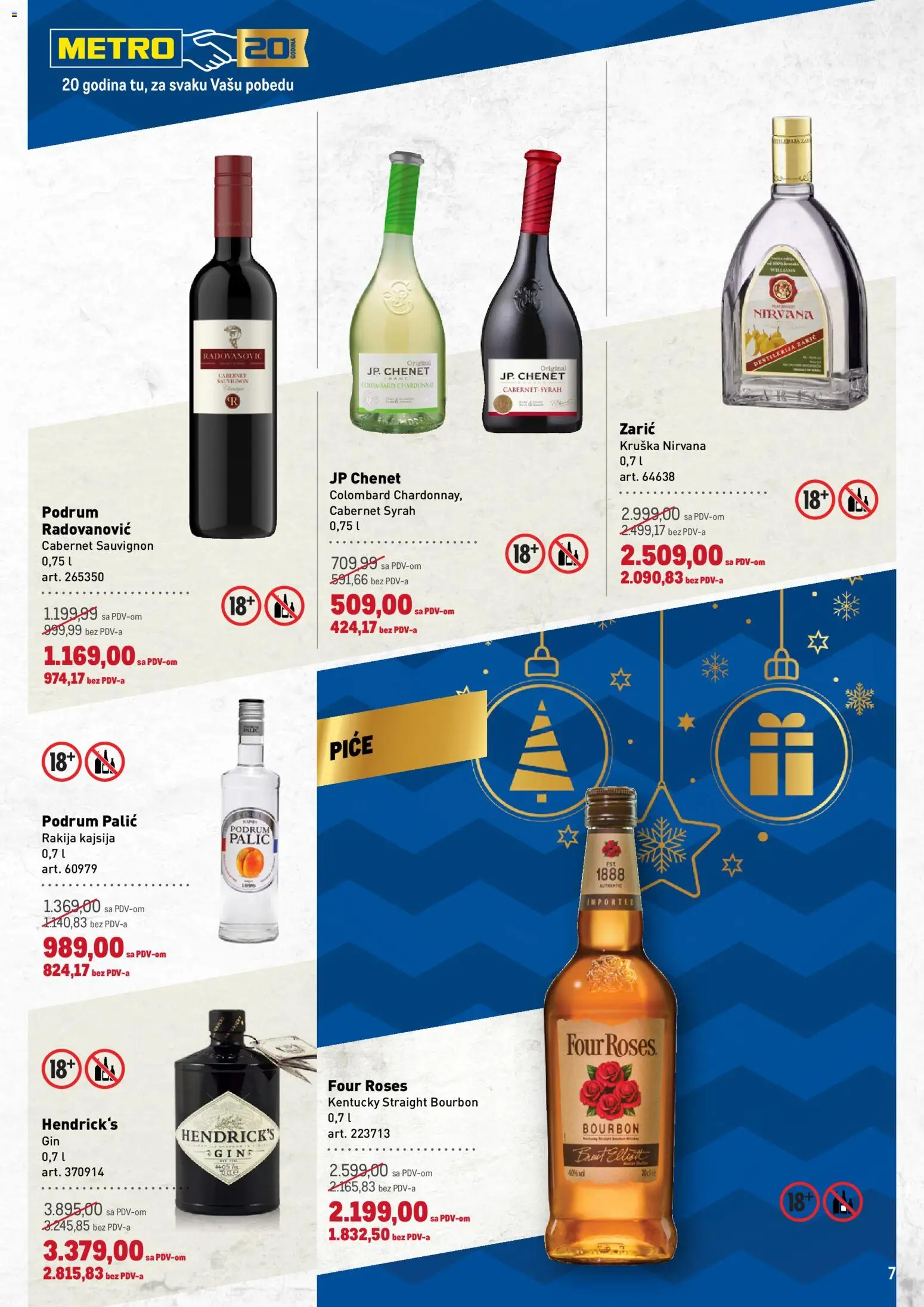 Metro katalog - važi od 27.11.2025 | Strana: 7 | Proizvode: Šal, Rakija, Cabernet Sauvignon, Kajsija