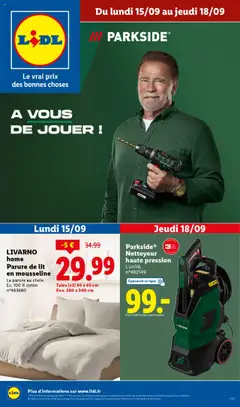 LIDL - Prévisualisation de LIDL catalogue les bonnes affaires de la semaine valide à partir de 15.09.2025