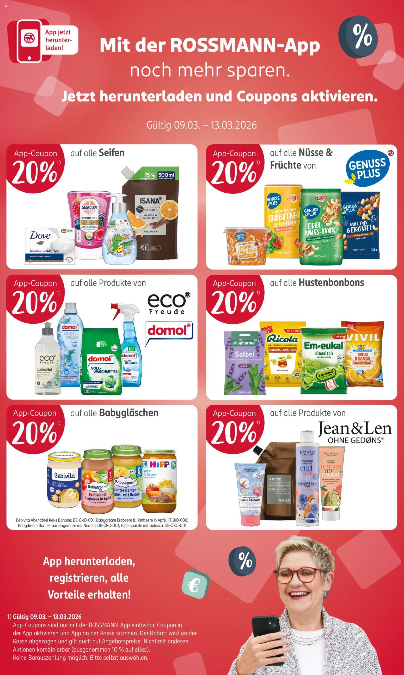 Rossmann Prospekt 	 – gültig ab 09.03.2026 | Seite: 17 | Produkte: Äpfel, Seife, Duschgel, Waschmittel
