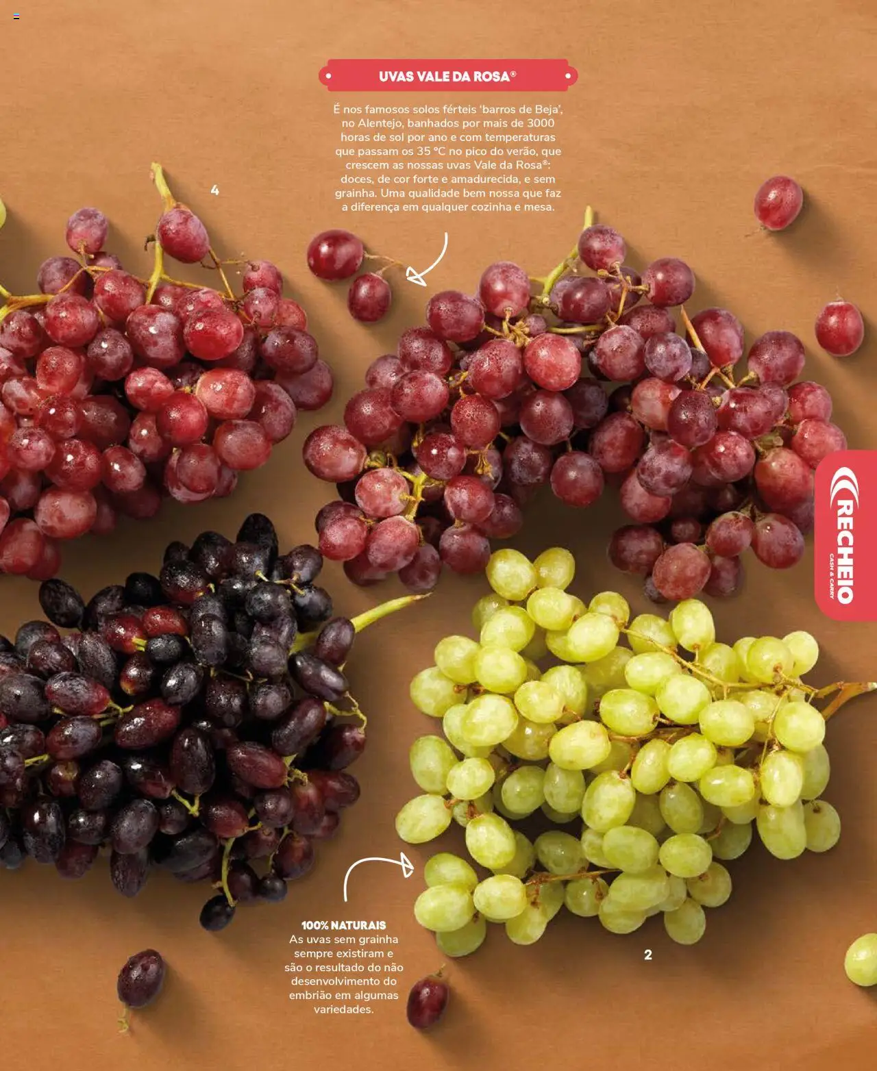 Recheio Frutas e Legumes │ válido de 19.09.2024 | Página: 75 | Produtos: Uvas