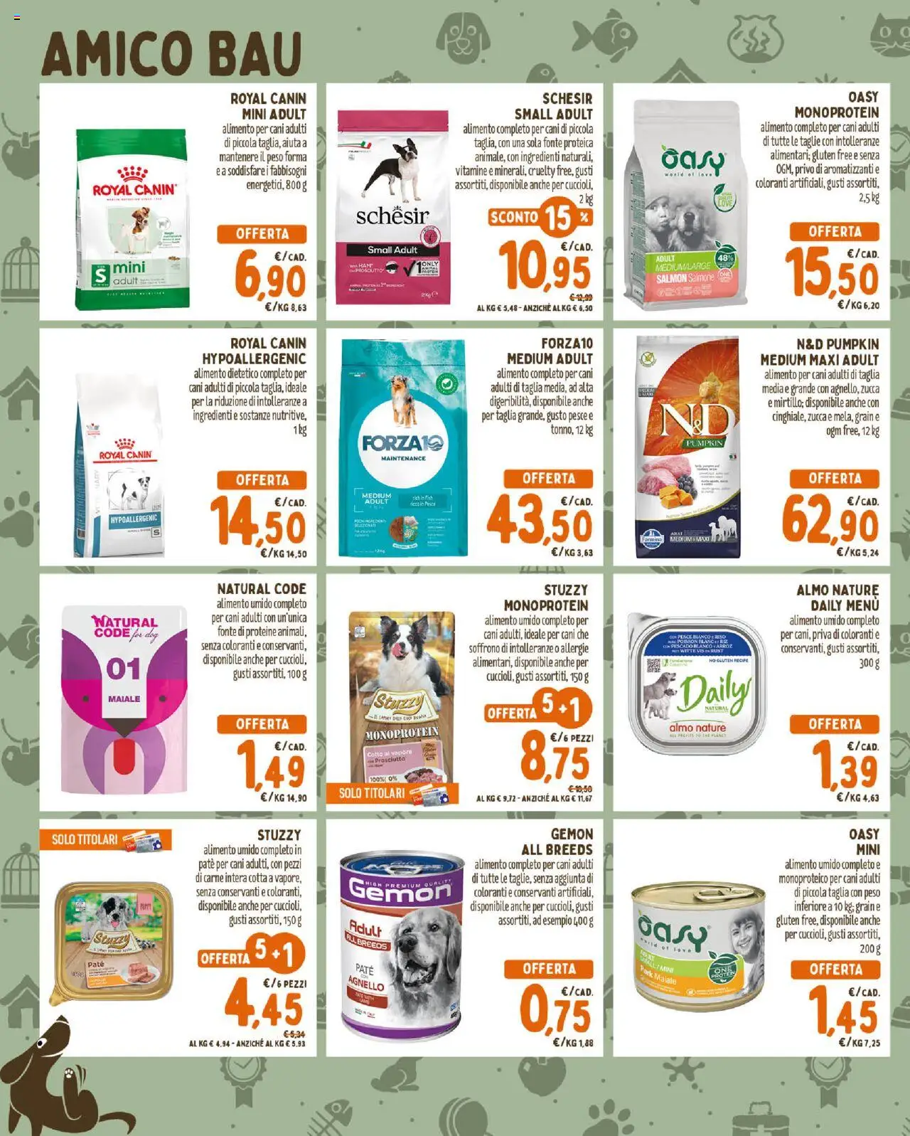 Volantino Conad del 08.10.2025 | Pagina: 2 | Prodotti: Maiale, Riso, Pesce, Prosciutto