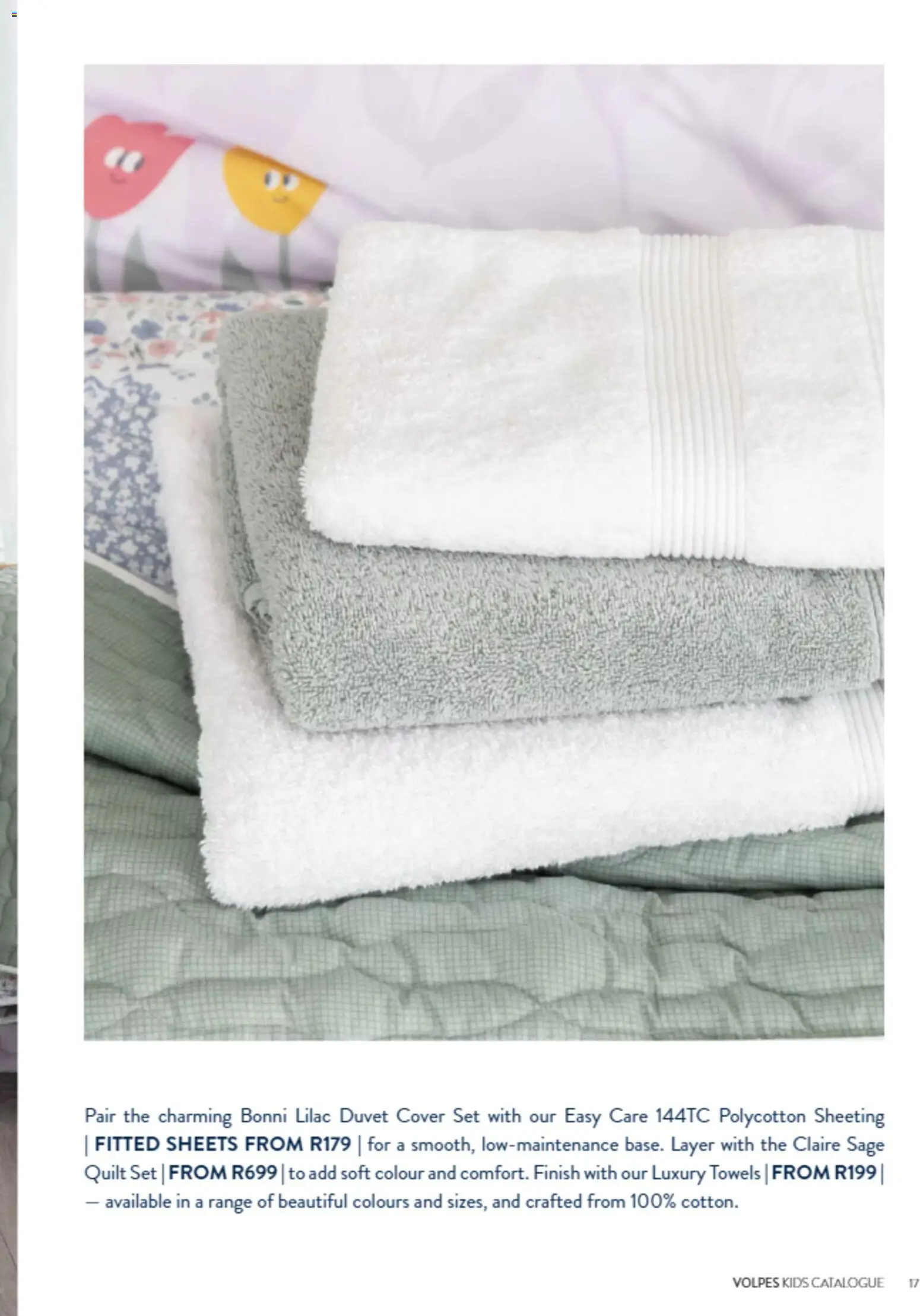 New Volpes catalogue – valid from 01.03.2026 | Page: 17 | Products: Cover, Duvet