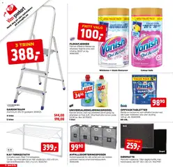 Forhåndsvisning av Jem & Fix kundeavis gyldig fra 01.11.2025 | Side: 14 | Produkter: Flekkfjerner, Стаціонарний телефон, Суміш дитяча, Dørmatte