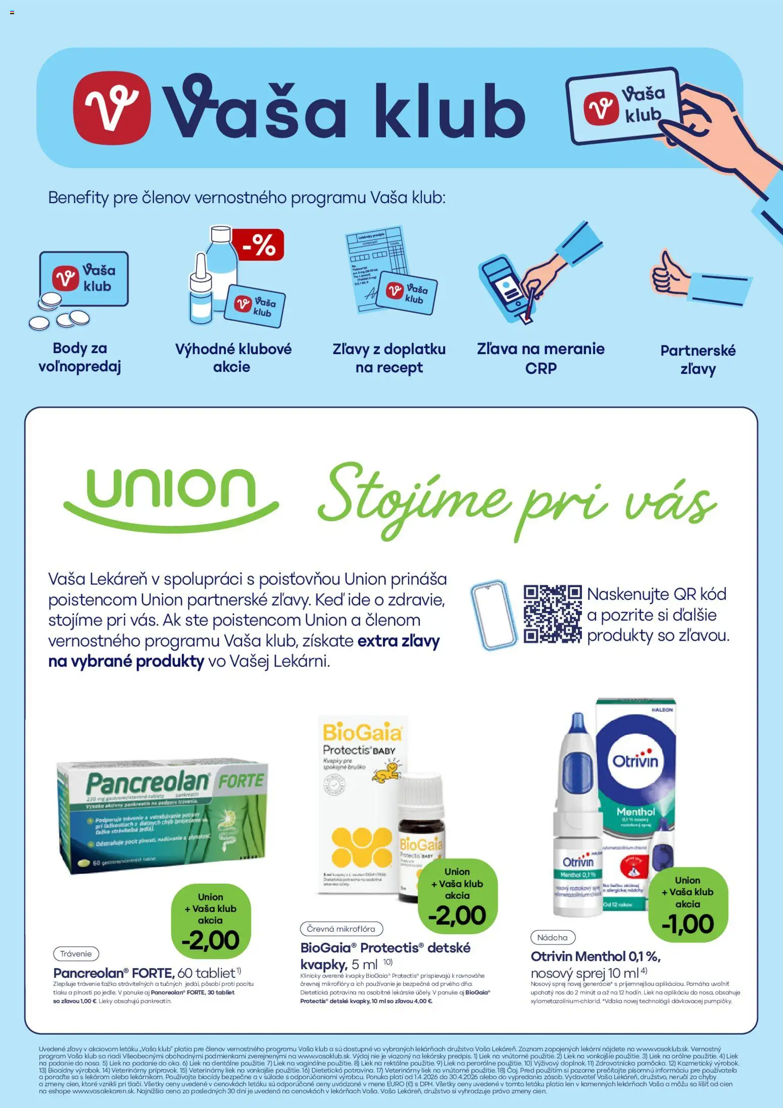 Nové Vaša lekáreň akcie – leták je platný od 01.04.2026 | Strana: 23