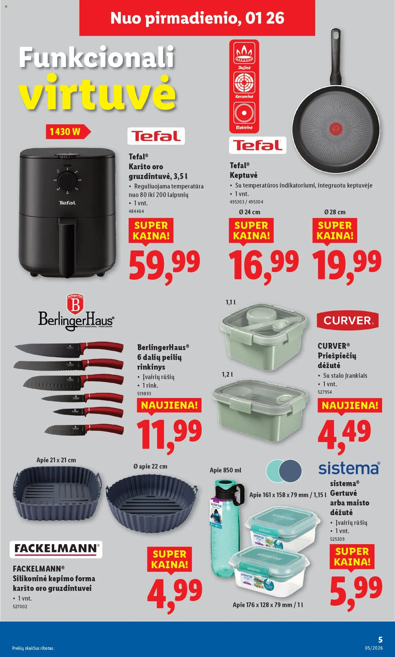 LIDL akcijos nuo 26.01.2026 | Puslapis: 5