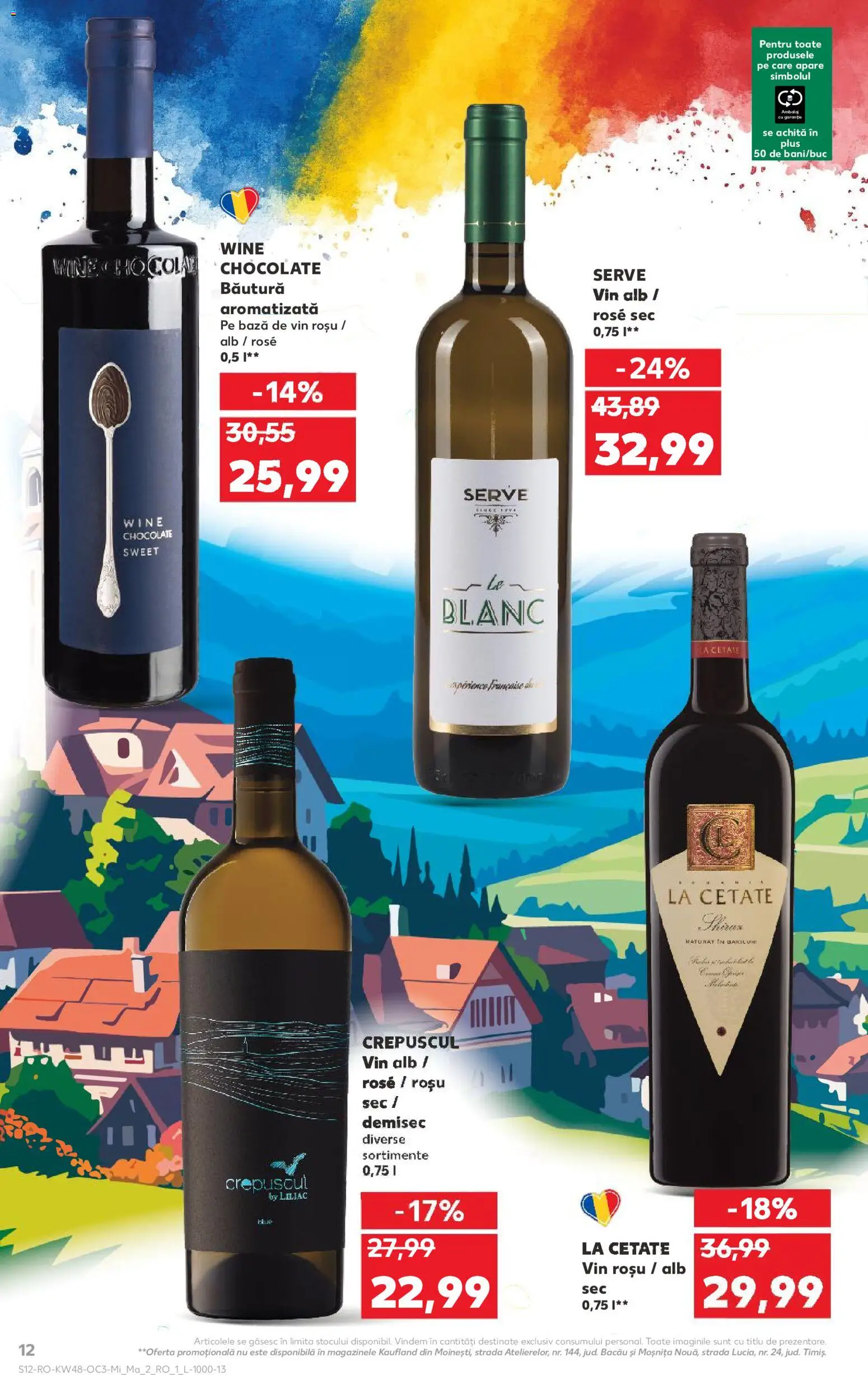 Noul catalog Kaufland – valabil de la 26.11.2025 | Pagină: 12 | Produse: Vin
