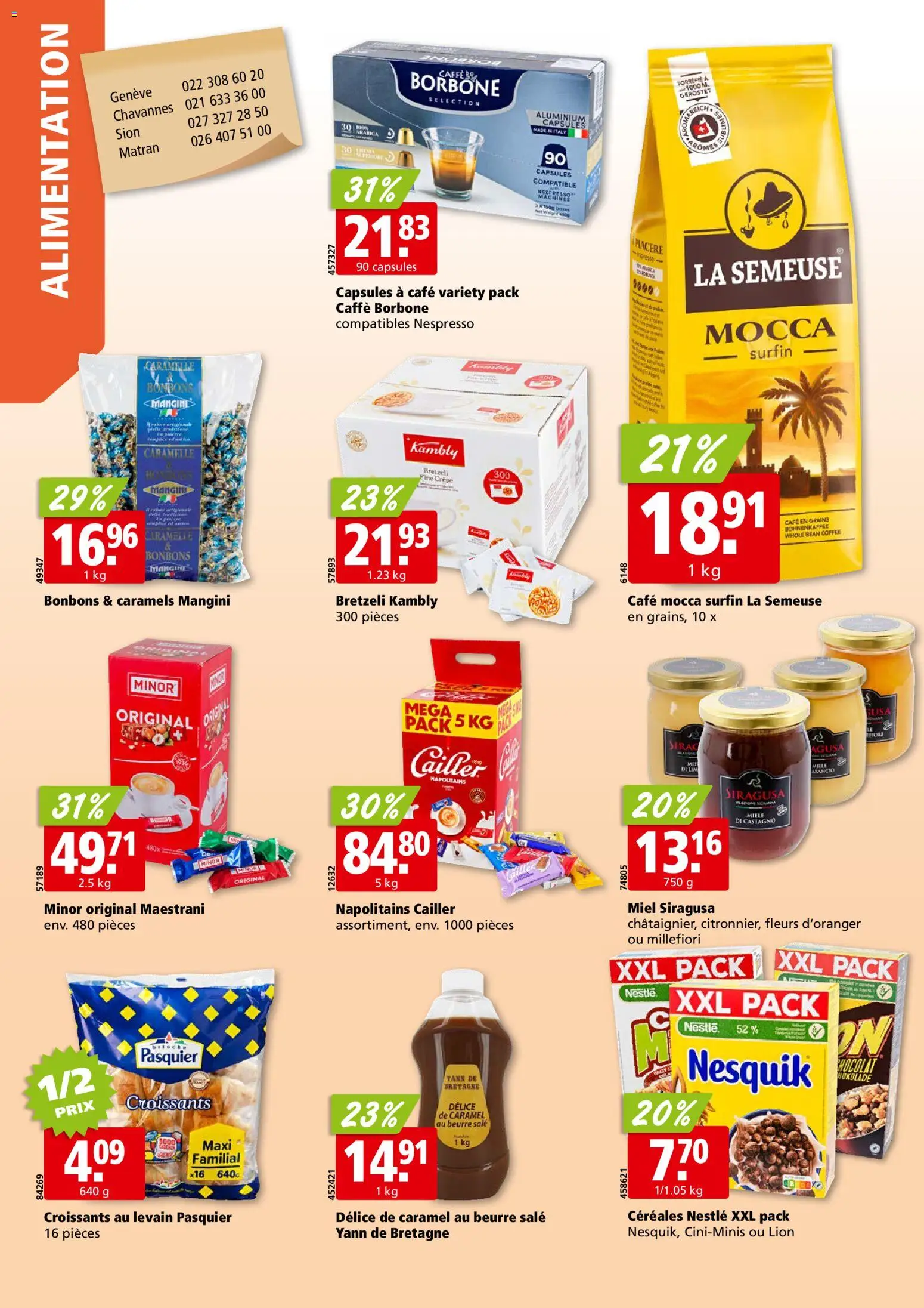 Aligro aktionen Chavannes, Matran, Genève, Sion – gültig ab 20.04.2026 | Seite: 26 | Produkte: Miele