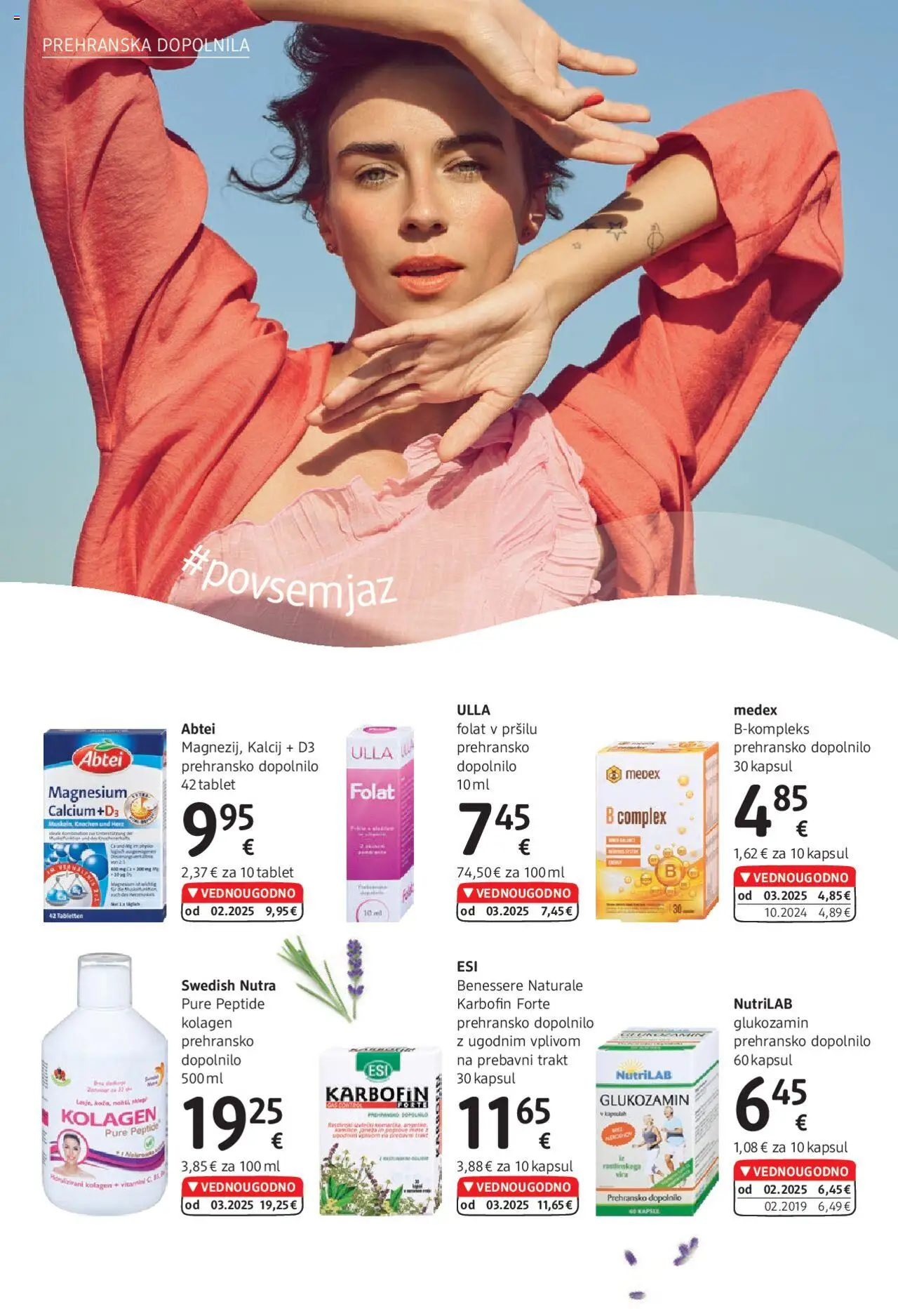 DM Drogerie Markt katalog │ velja od 02.06.2025 | Stran: 24 | Izdelki: Prehranska dopolnila