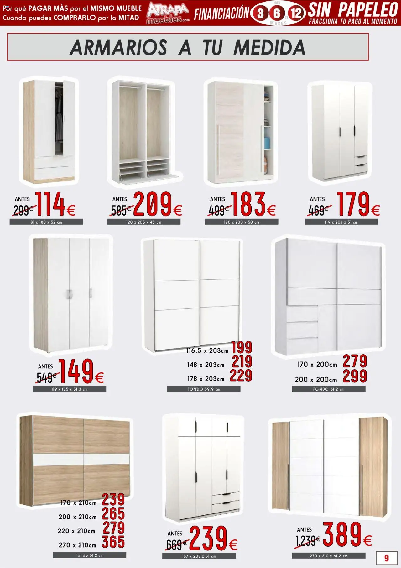 Atrapa Muebles folleto │ válido desde el 01.10.2025 | Página: 9
