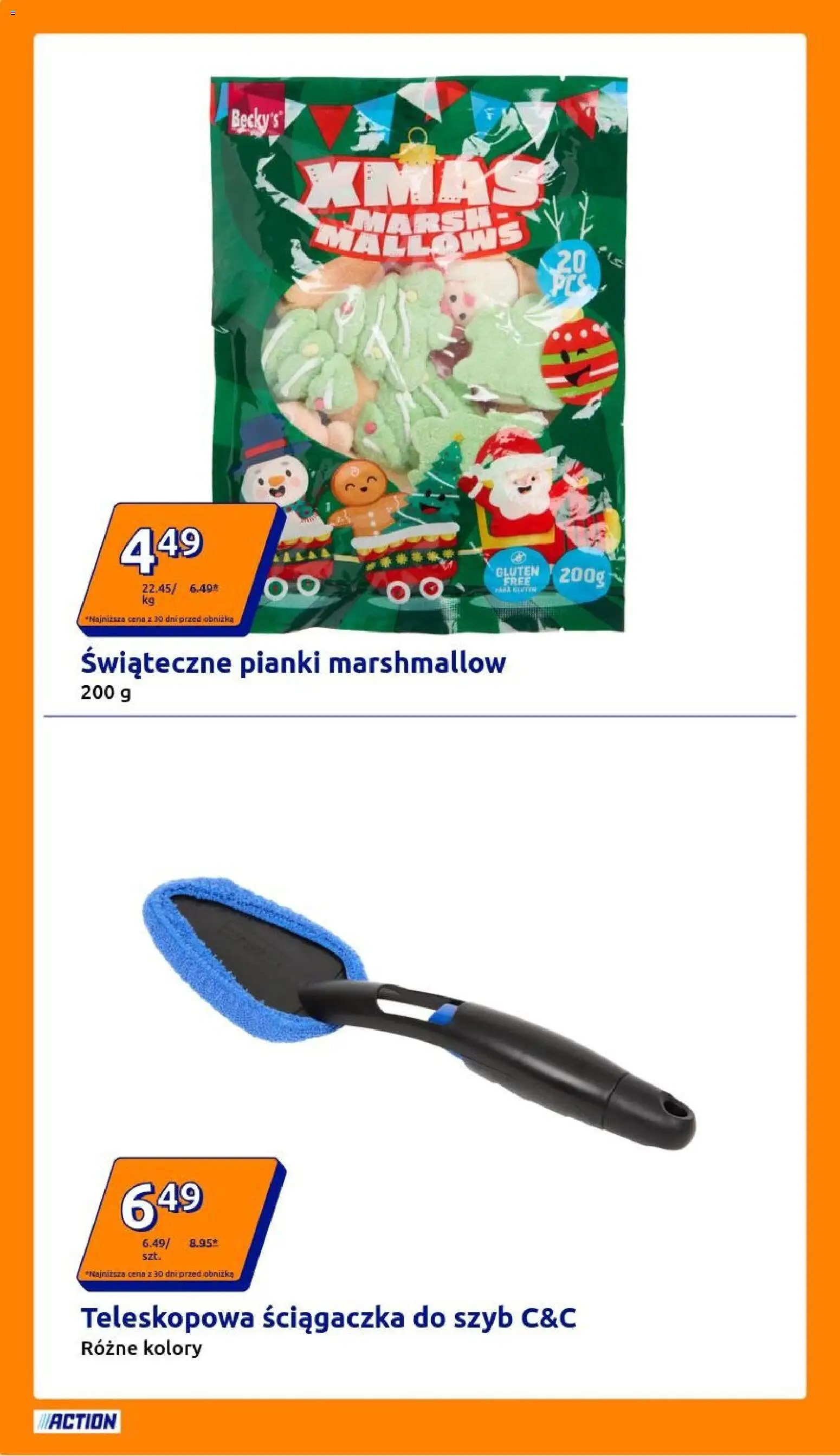 Action Gazetka od 17.12.2025 | Strona: 16 | Produkty: Pianki marshmallow, Pianki