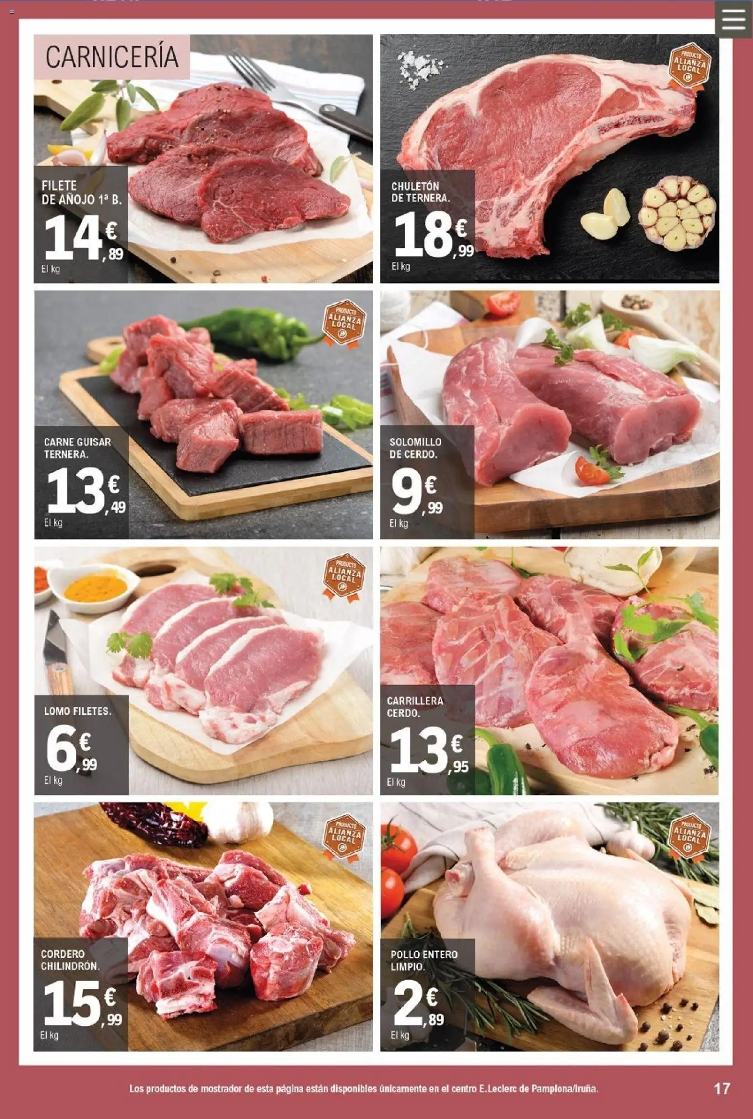 E.Leclerc folleto │ válido desde el 08.04.2026 | Página: 17 | Productos: Φίλτρο καφέ, Filete