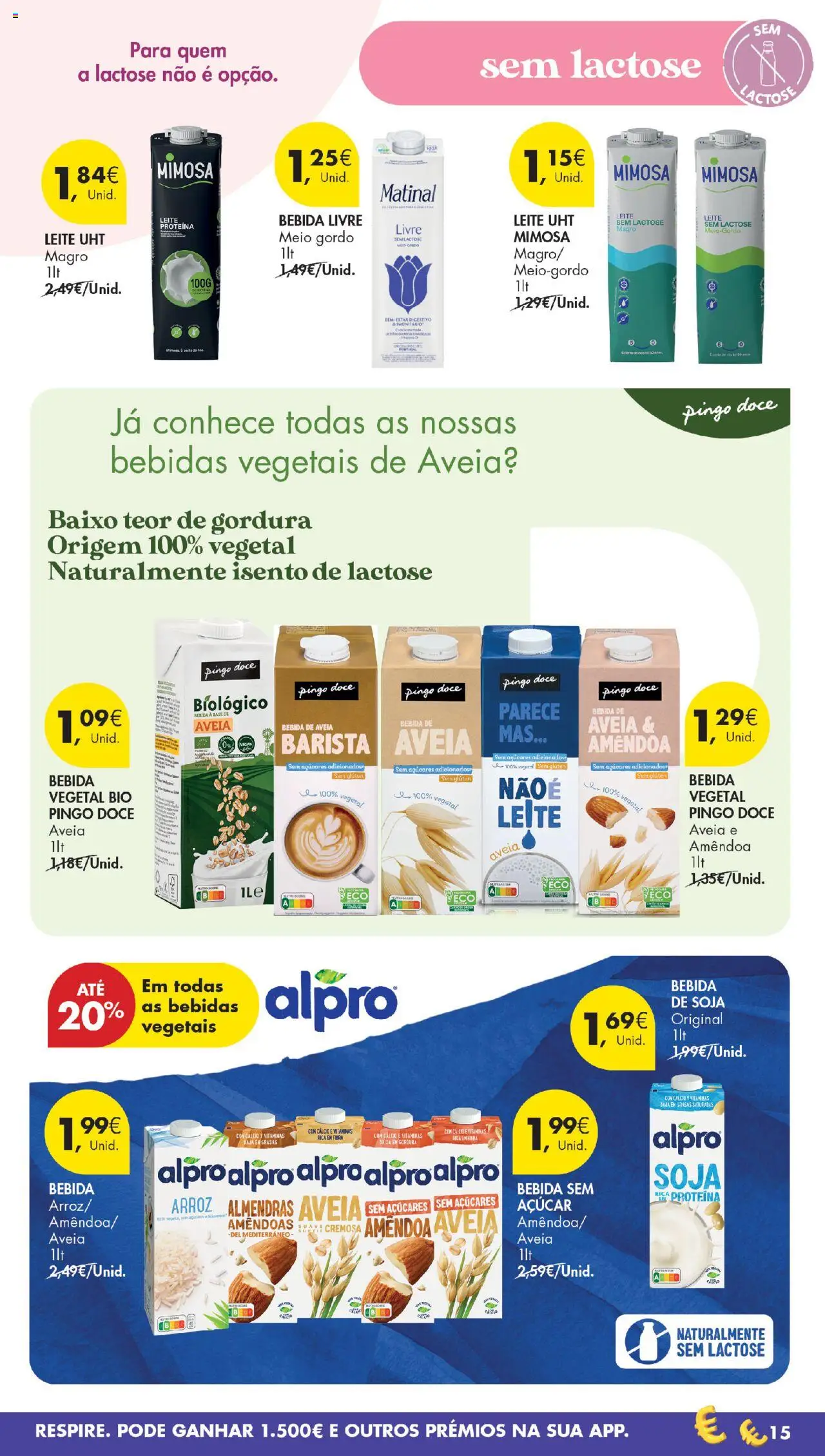 Pingo Doce Poupe Esta Semana Madeira │ válido de 21.10.2025 | Página: 15 | Produtos: Leite proteina, Leite, Açúcar, Proteina