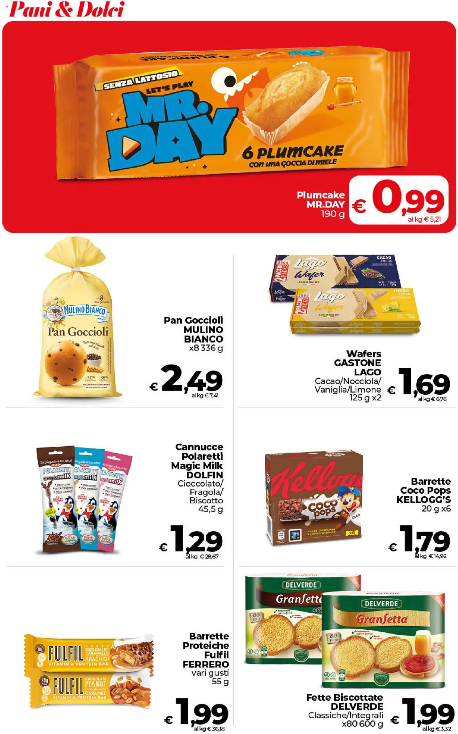 Volantino COOP del 17.04.2026 | Pagina: 27 | Prodotti: Limone, Plumcake, Fette biscottate, Miele