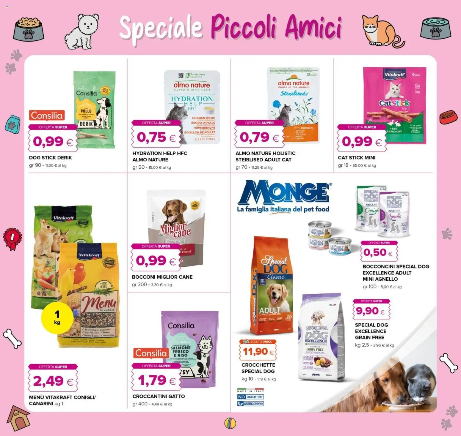 Volantino Oasi del 12.02.2026 | Pagina: 26 | Prodotti: Pollo, Riso, Salsa, Crocchette