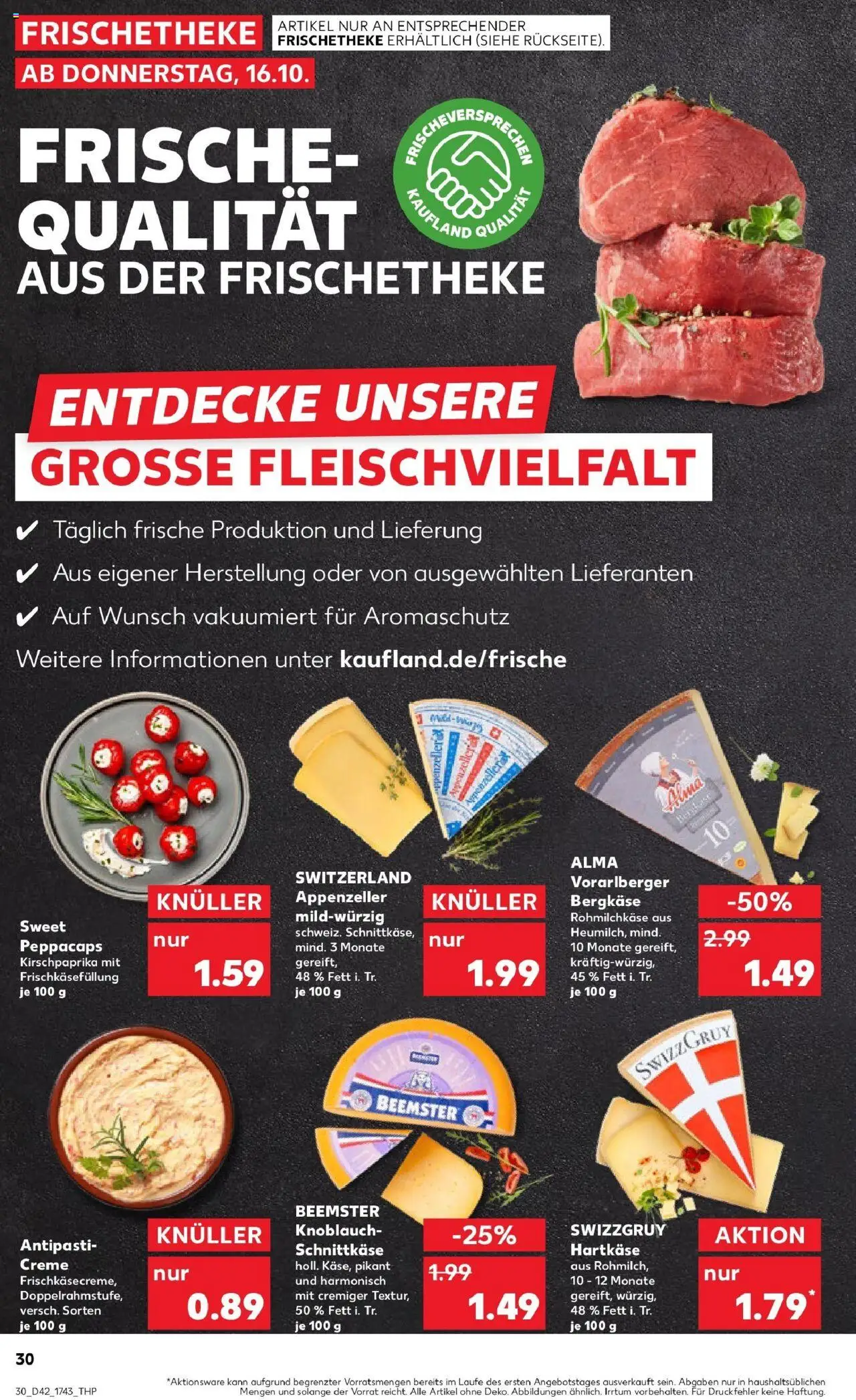 Kaufland prospekt Wuppertal	 – gültig ab 15.10.2025 | Seite: 30 | Produkte: Creme, Knoblauch