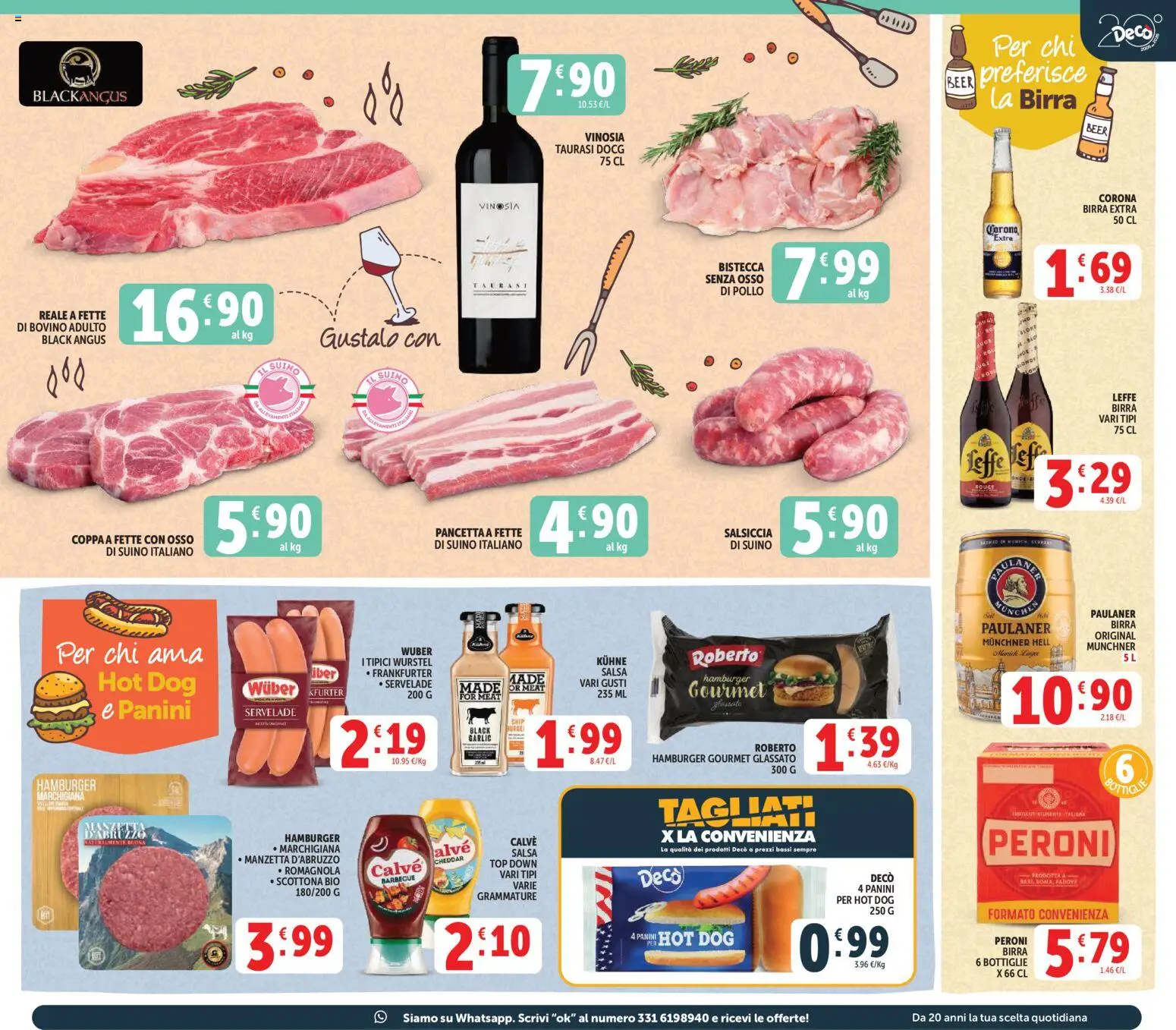 Volantino Decò del 27.03.2026 | Pagina: 11 | Prodotti: Pancetta, Suino, Barbecue, Top