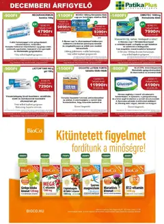 PatikaPlus Akciós újság - amely érvényes a következő dátumtól: 01.12.2025 | Oldal: 7 | Termékek: Édesség, Ginkgo biloba, Bor