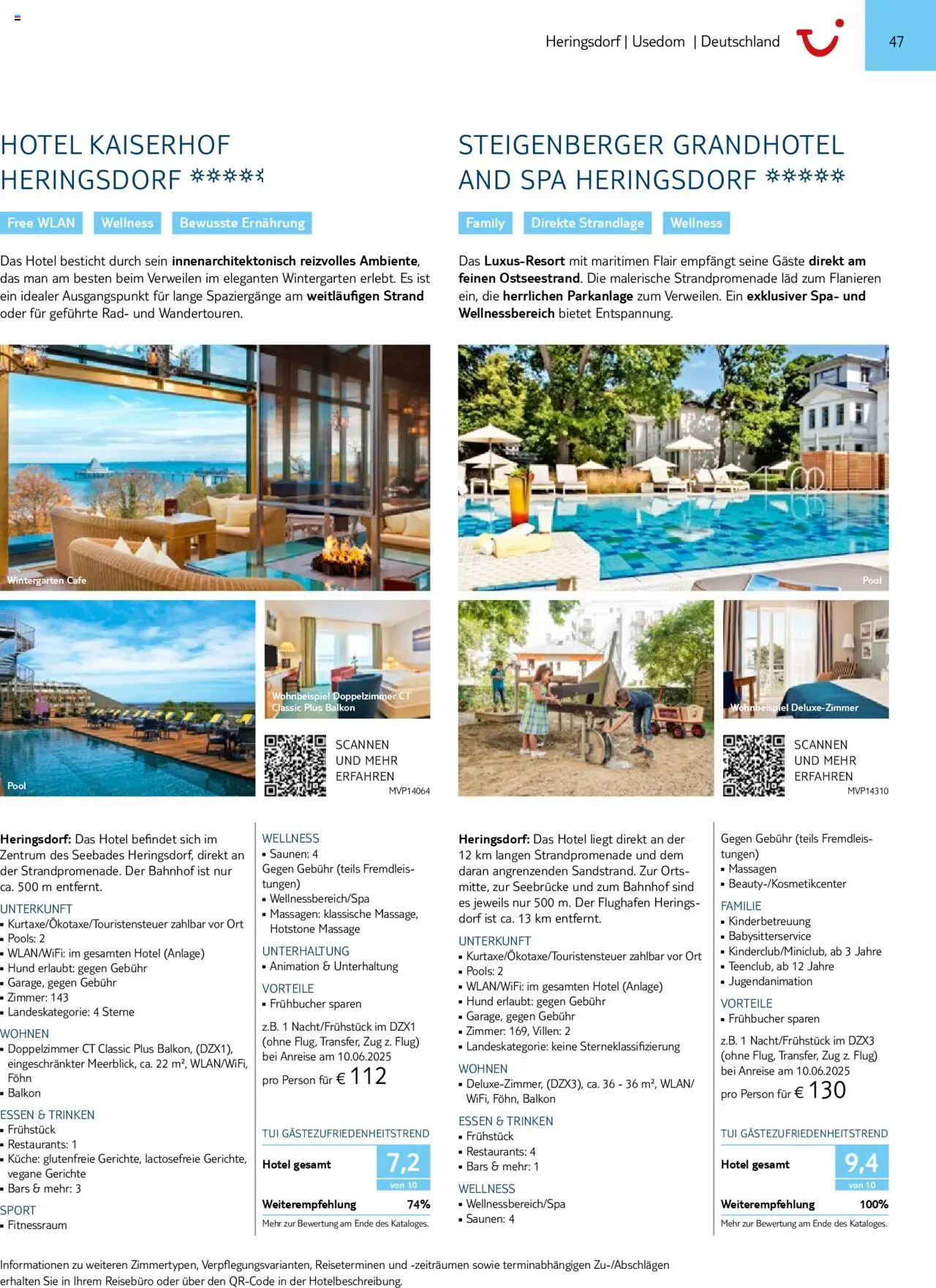 Aida - Urlaub mit eigener Anreise 2025/26 – gültig ab 01.11.2024 | Seite: 47 | Produkte: Spiel, Küche, Föhn
