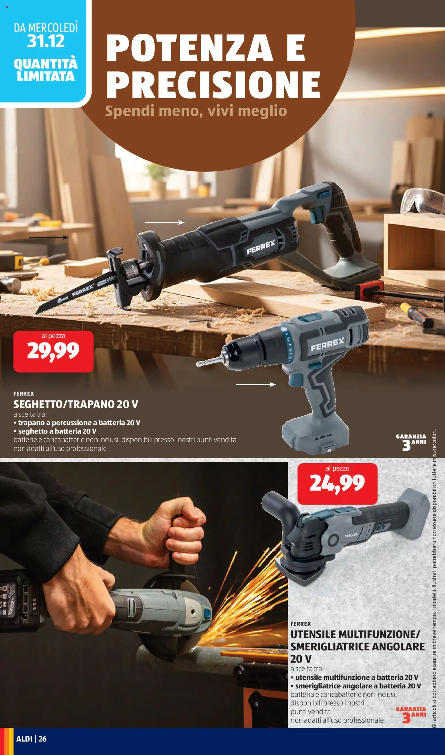 Volantino Aldi del 29.12.2025 | Pagina: 26