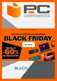 Vista previa PC Componentes Black Friday válido desde el 03.11.2025