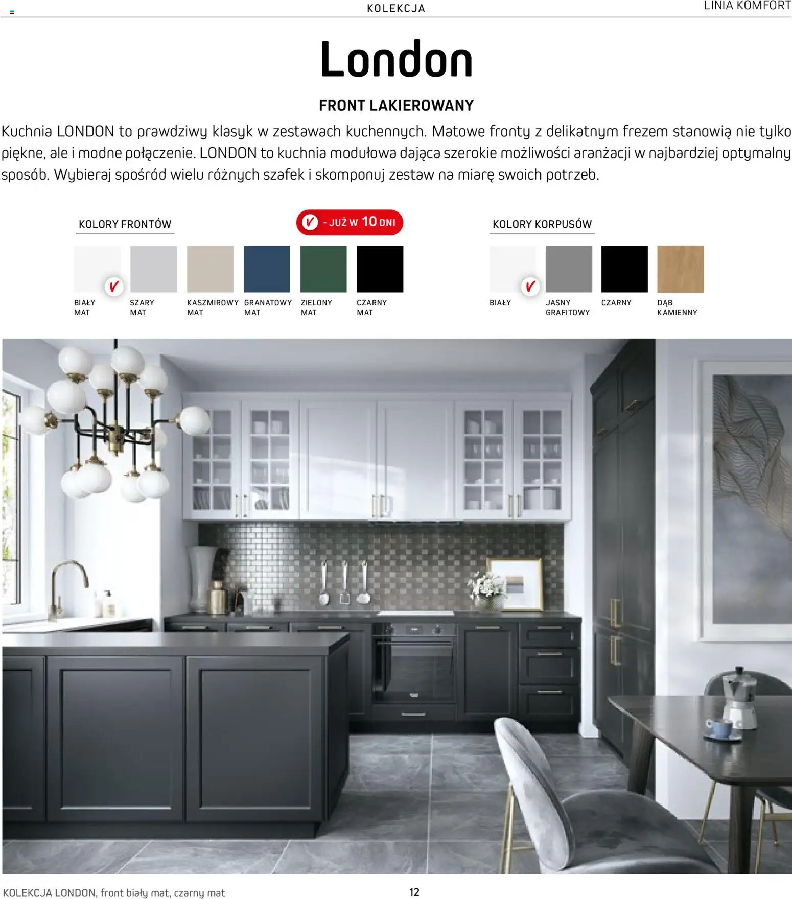 Komfort Gazetka - Katalog kuchnie od 15.12.2025 | Strona: 12