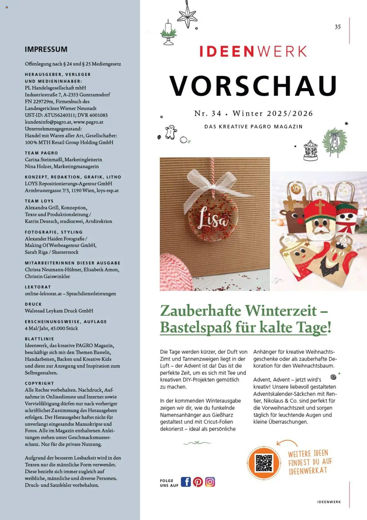 Pagro-Diskont Ideenwerk gültig ab 17.09.2025 | Seite: 35 | Produkte: Duft, Tee