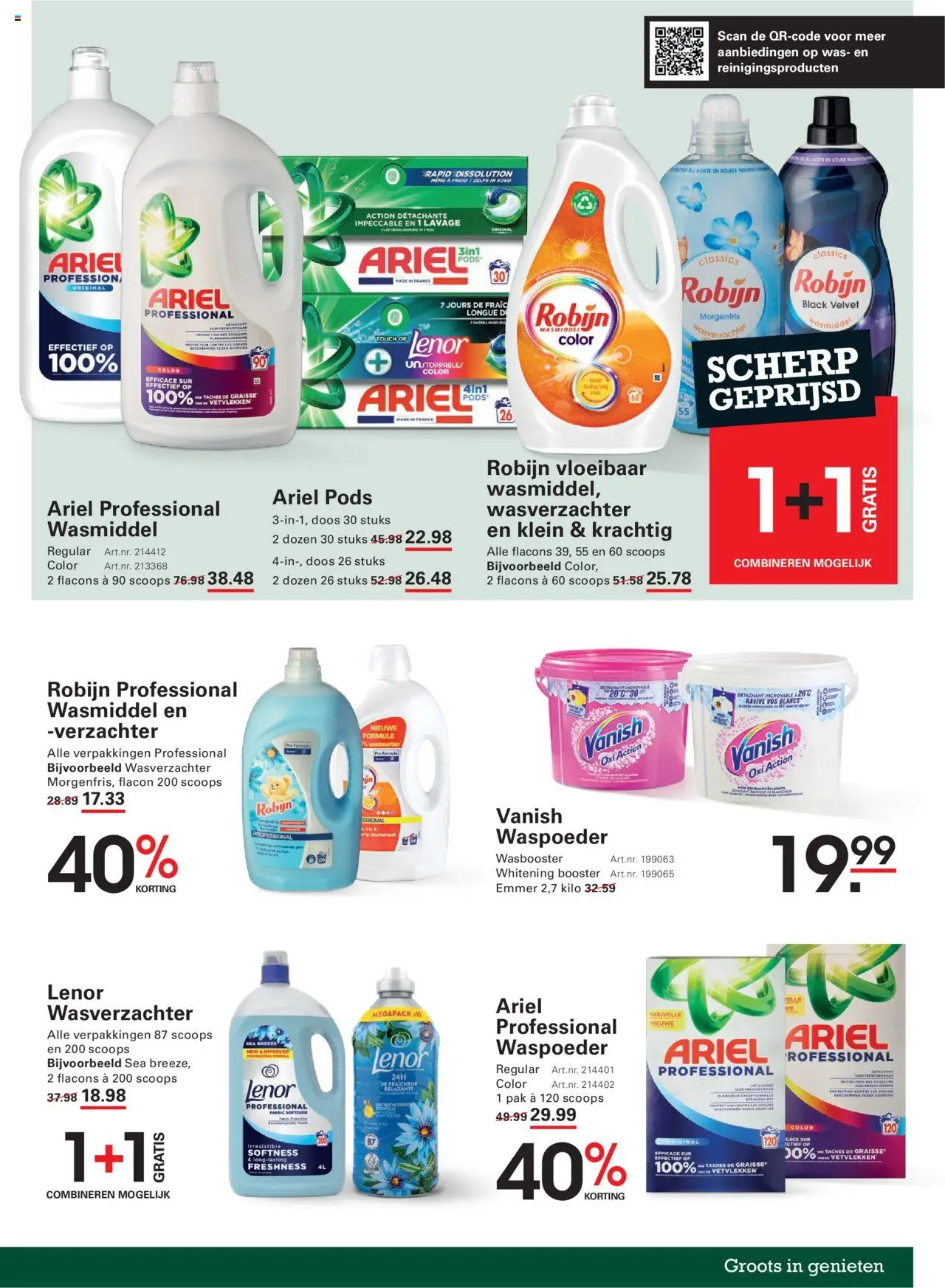  | Pagina: 53 | Producten: Wasmiddel, Wasverzachter, Robijn, Was