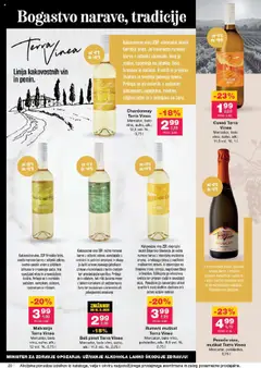 Novi Mercator katalog ponudbe – veljaven od 18.09.2025 | Stran: 28 | Izdelki: Vino, Jabolka, Breskev