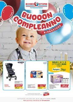 Anteprima del volantino Volantino Bimbo store	 valido a partire dal 02.10.2025