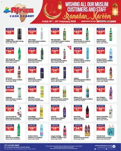 Africa Cash & Carry specials catalogue – valid from 19.02.2026