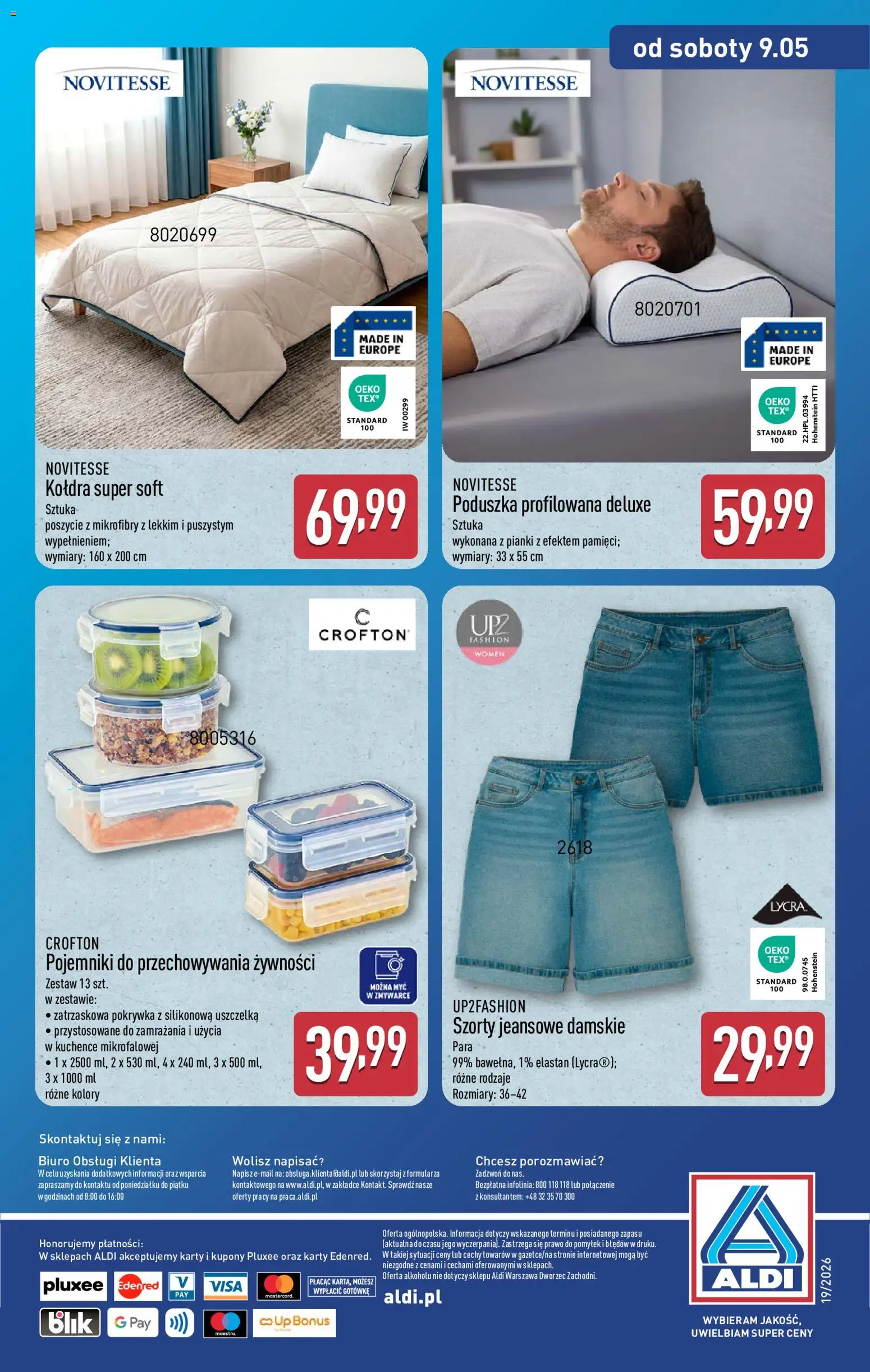 Aldi Polsko leták - Ostatnie sztuki w wybranych sklepach od 06.05.2026 | Strana: 15 | Produkty: Deluxe, Karty
