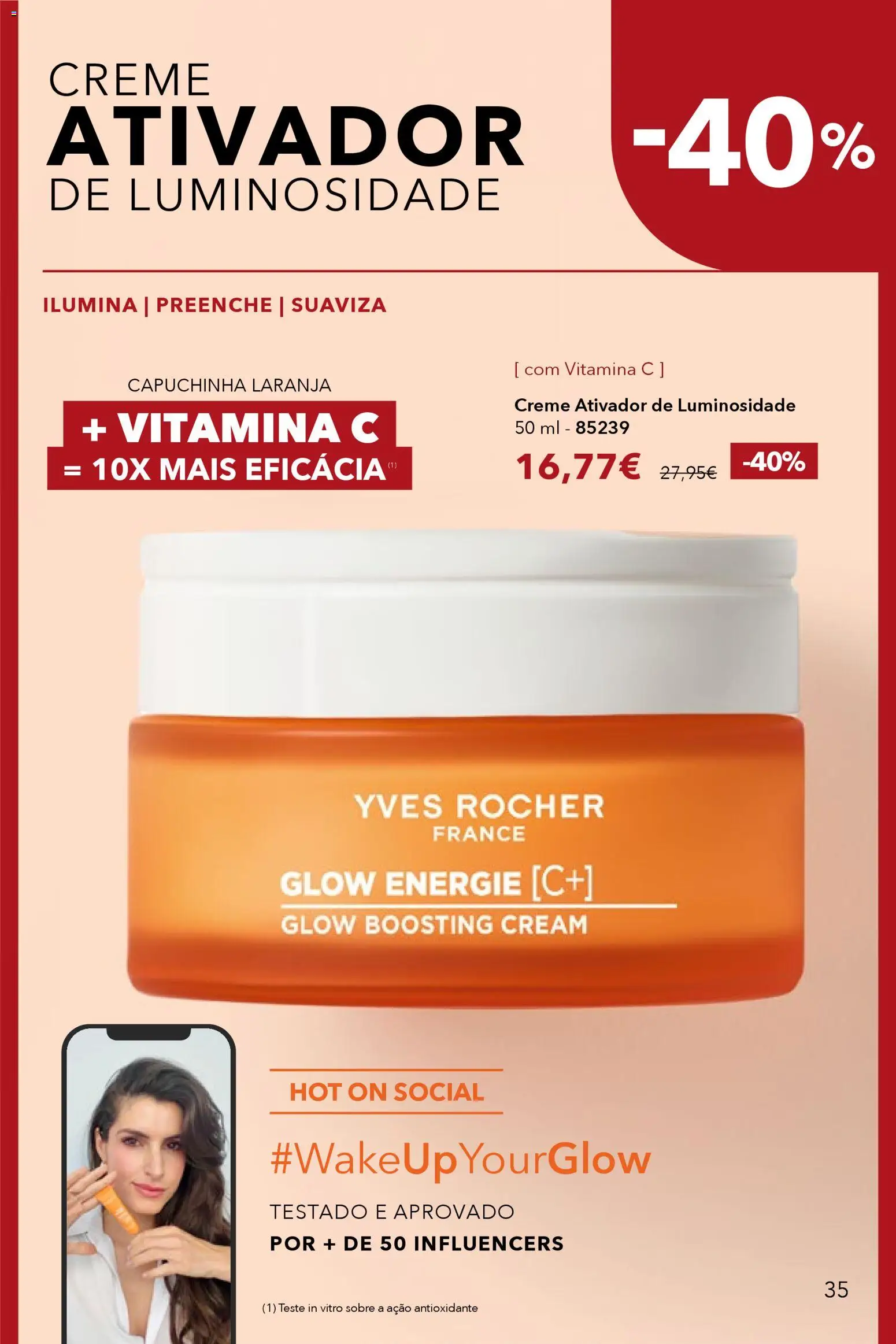 Yves Rocher catálogo 1 │ válido de 31.12.2025 | Página: 35 | Produtos: Vitamina c, Creme