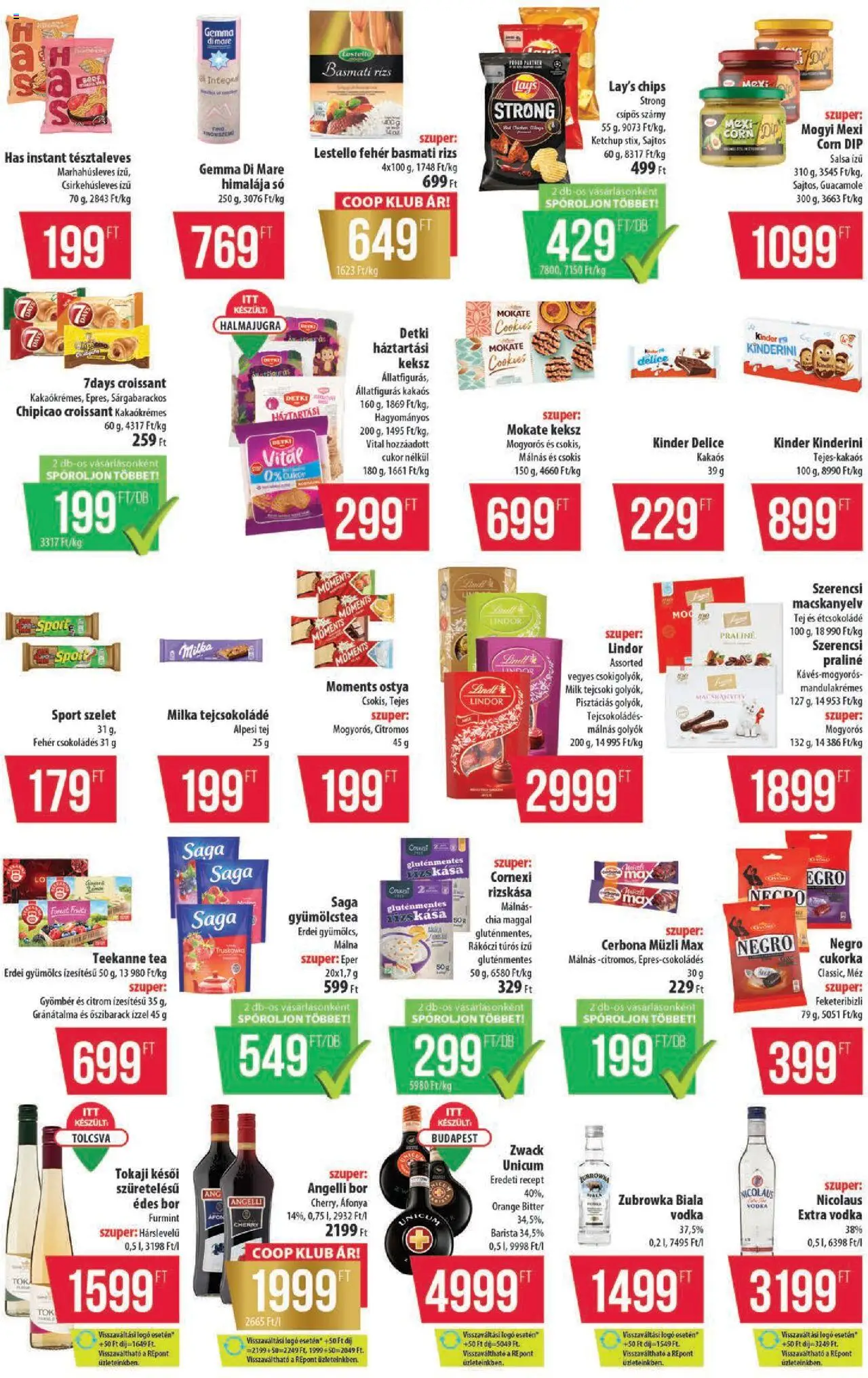 COOP akciós ujság - amely érvényes a következő dátumtól: 09.10.2025 | Oldal: 6 | Termékek: Méz, Gránátalma, Bor, Citrom