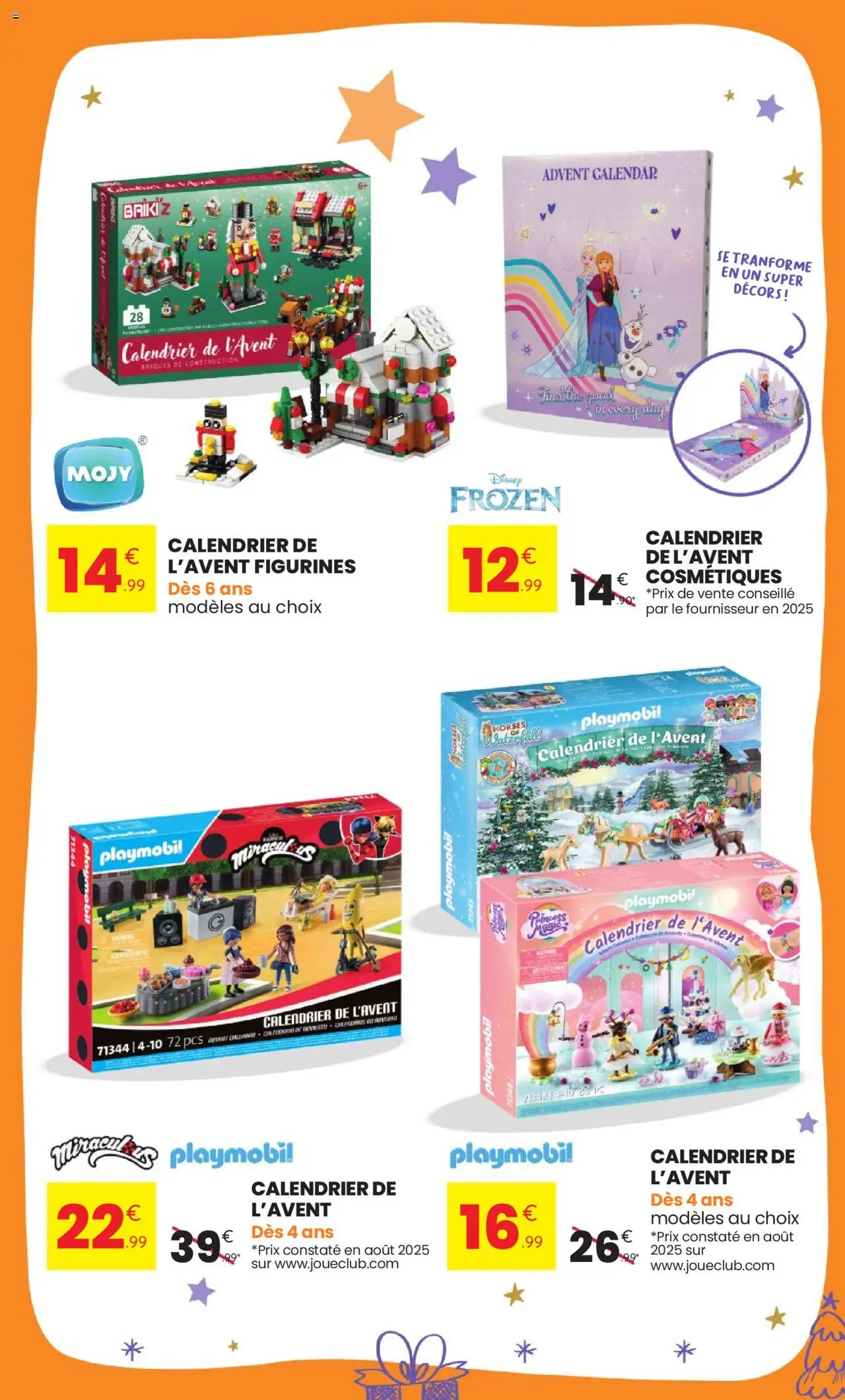 {H1} | Page: 13 | Produits: PC, Playmobil, Calendrier de l'avent, Briques