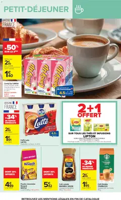 Carrefour - Prévisualisation de Carrefour catalogue valide à partir de 07.04.2026 | Page: 10 | Produits: Matcha, Café soluble, Café, Chocolat