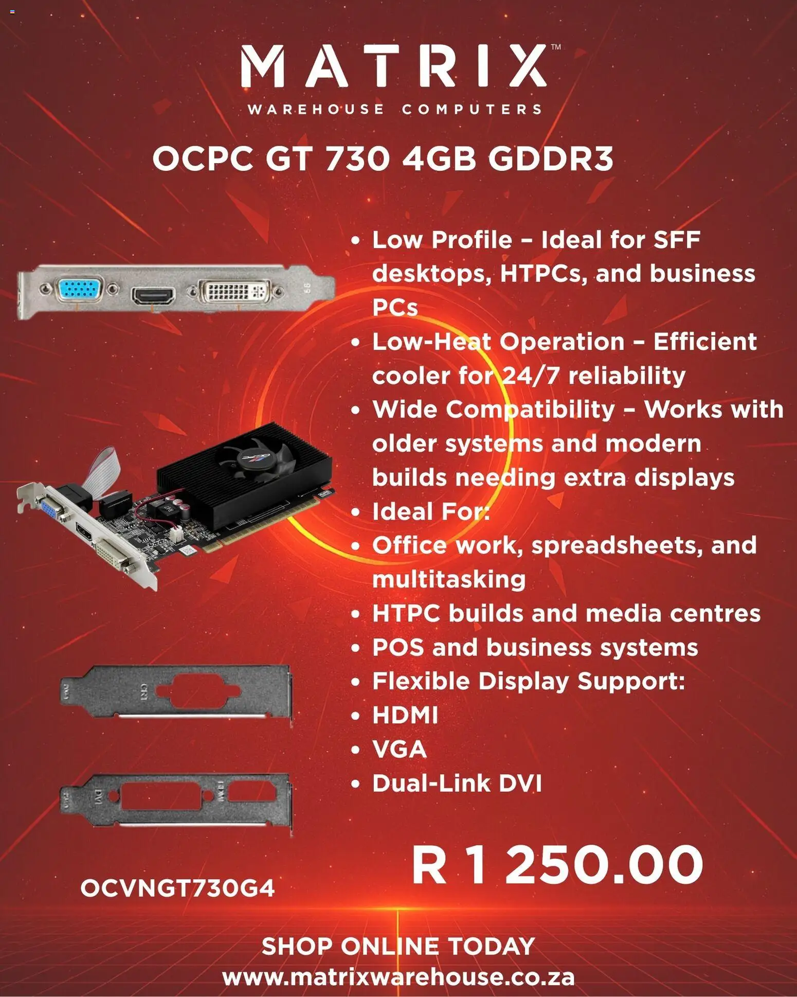 New Matrix Warehouse catalogue – valid from 24.11.2025 | Page: 1 | Products: Cooler