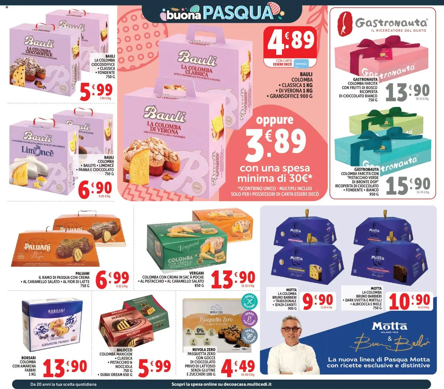 Volantino Decò del 27.03.2026 | Pagina: 4 | Prodotti: Crema, Cioccolato, Mandorle, Amarena