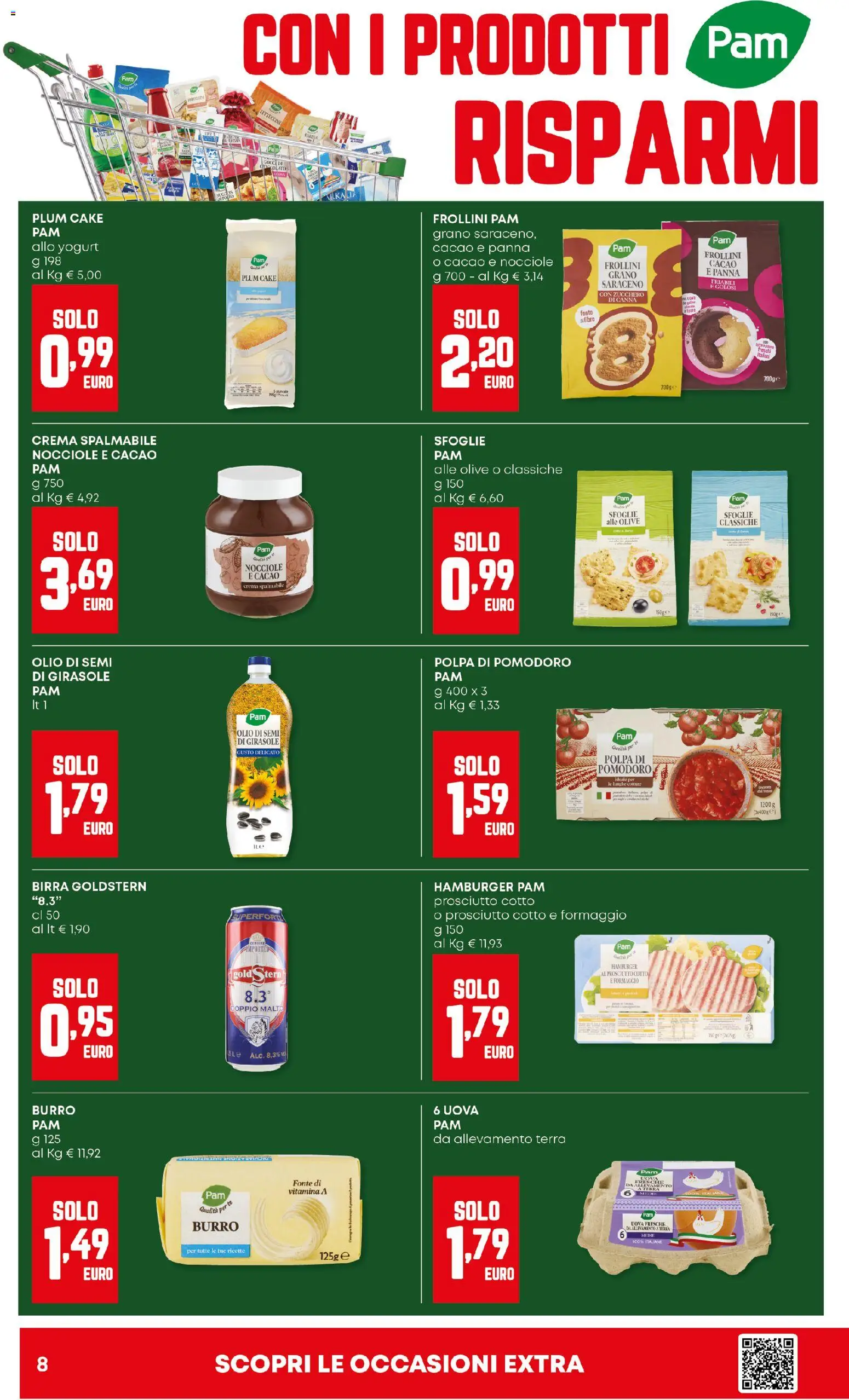 Volantino Panorama del 02.01.2026 | Pagina: 8 | Prodotti: Zucchero, Olive, Olio di semi di girasole, Terra