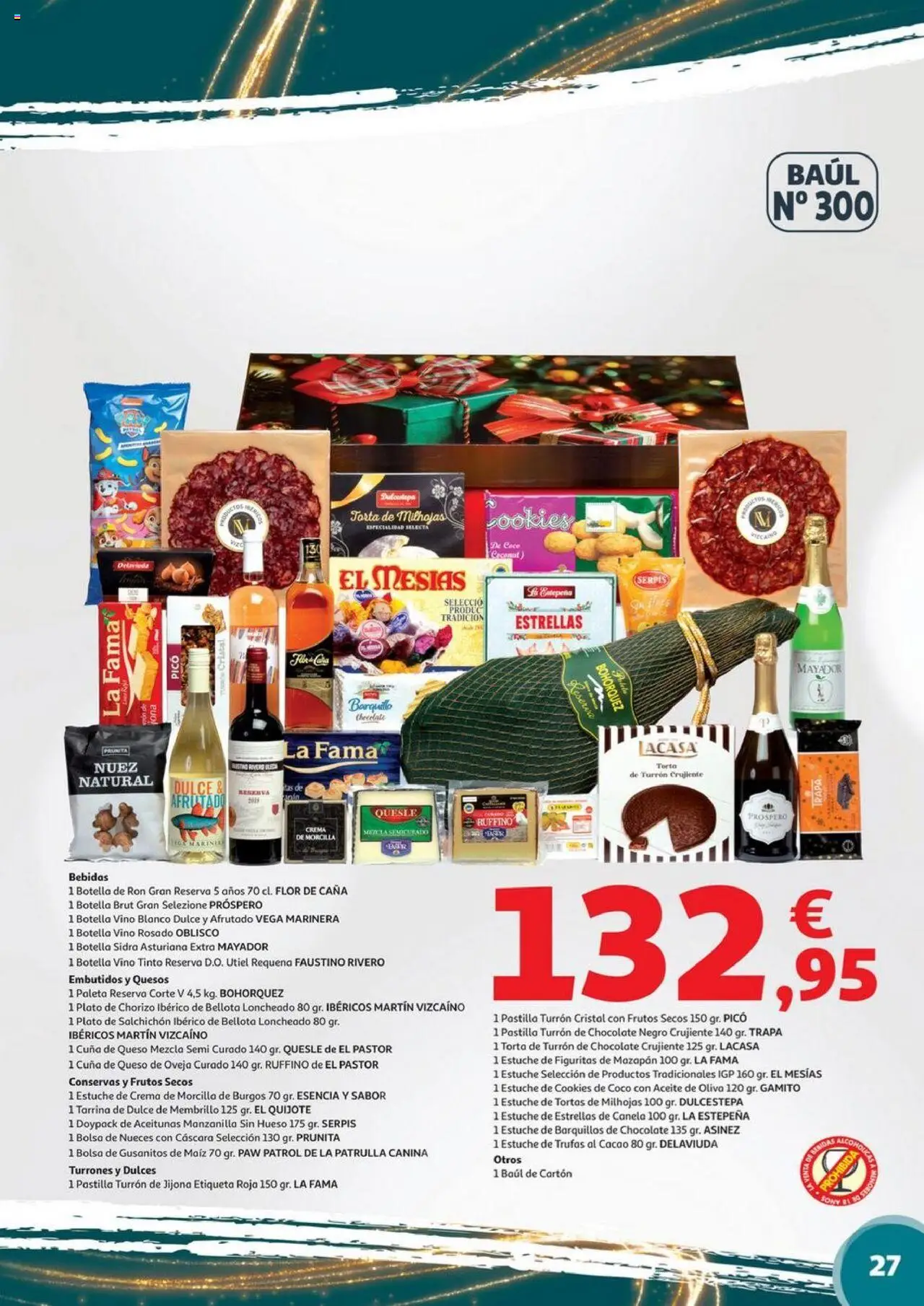 Alcampo - Valencia y Castellón │ válido desde el 06.11.2025 | Página: 27 | Productos: Ron, Aceite, Frutos secos, Cuna