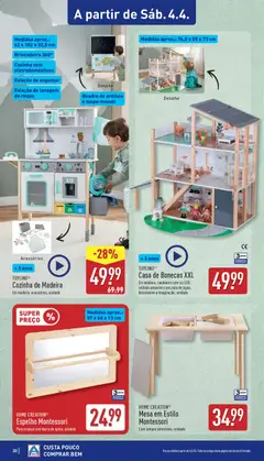Pré-visualização Aldi folheto válido de 30.03.2026 | Página: 30 | Produtos: Candeeiro, Quadro, Mesa, Espelho