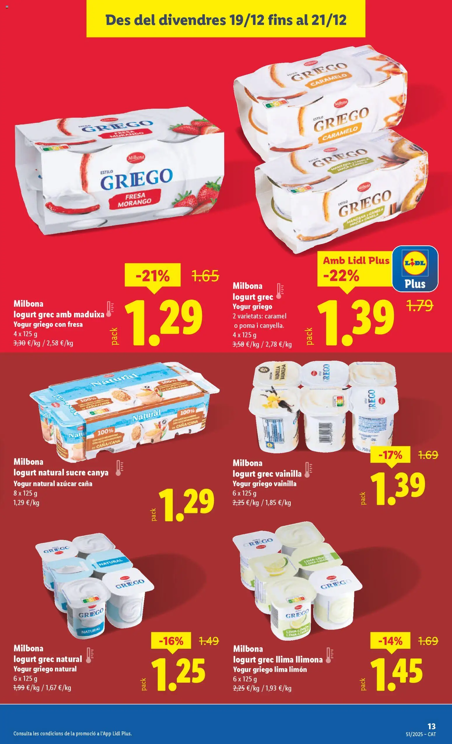 Lidl folleto │ válido desde el 15.12.2025 | Página: 29 | Productos: Lima, Yogur, Μαγειρική εστία, Manzana