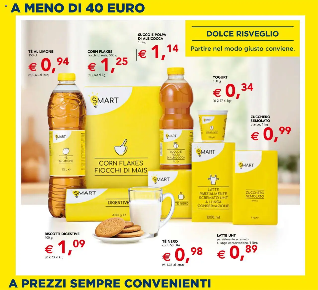 Volantino Esselunga S del 26.06.2025 | Pagina: 3 | Prodotti: Yogurt, Zucchero, Limone, Latte parzialmente scremato