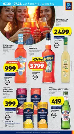Aldi akciós ujság - amely érvényes a következő dátumtól: 17.07.2025 | Oldal: 45