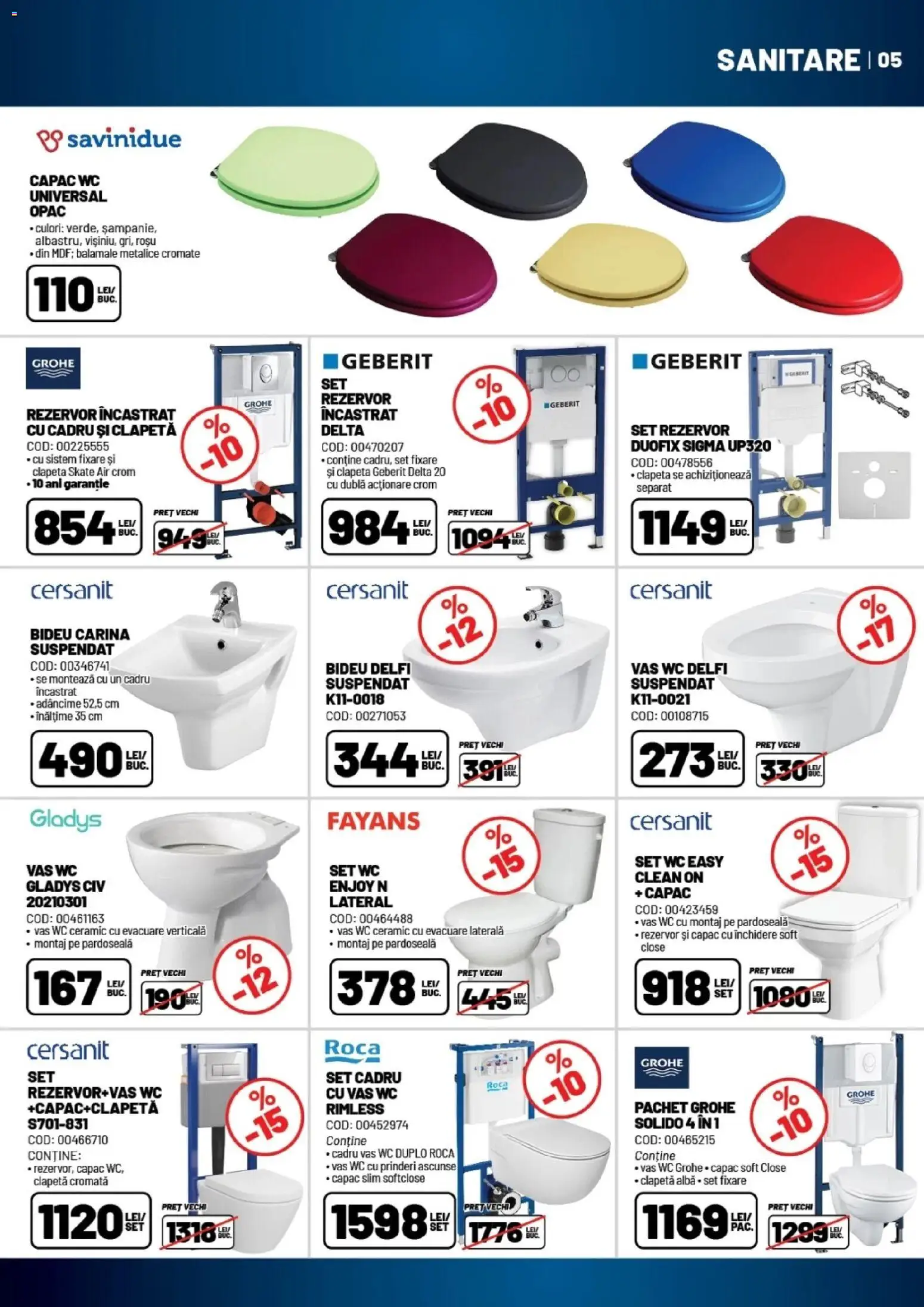 Noul catalog Ambient – valabil de la 27.01.2026 | Pagină: 5 | Produse: Pomelo, Pardoseală