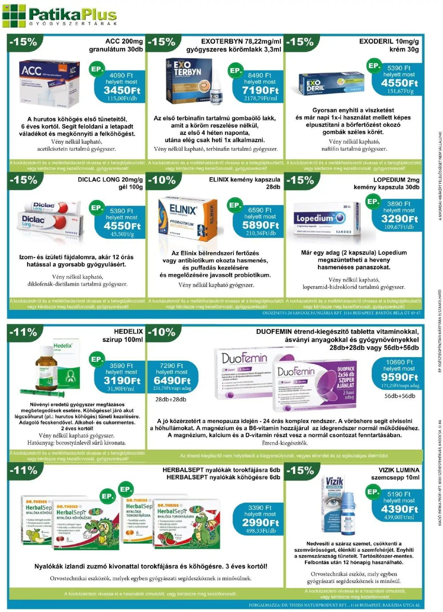 PatikaPlus akciós ujság - amely érvényes a következő dátumtól: 01.03.2026 | Oldal: 6 | Termékek: Alkohol, Nyalóka, Körömlakk