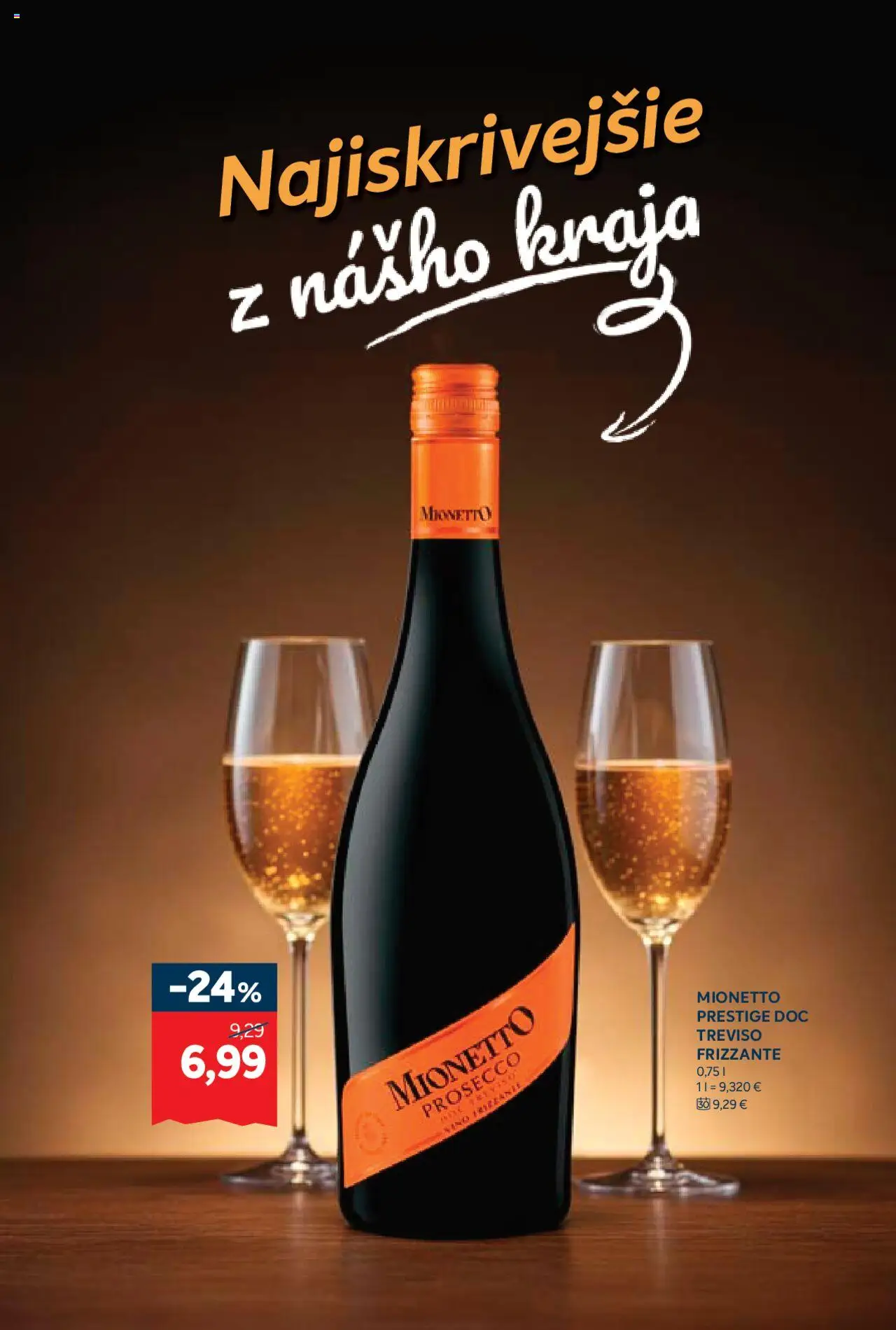 Nové Kraj akcie – leták je platný od 18.09.2025 | Strana: 12 | Produkty: Prosecco