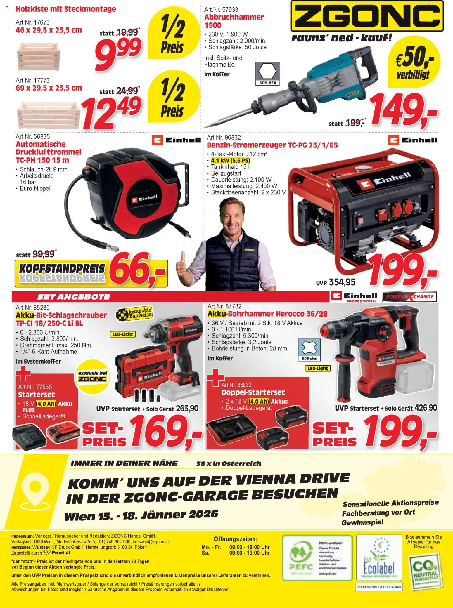 Zgonc Flugblatt Jänner II 2026 gültig ab 15.01.2026 | Seite: 24 | Produkte: Koffer, Uhr